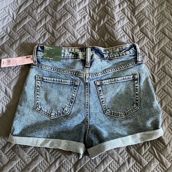 wild fable cuffed denim shorts - Picture 4 of 4